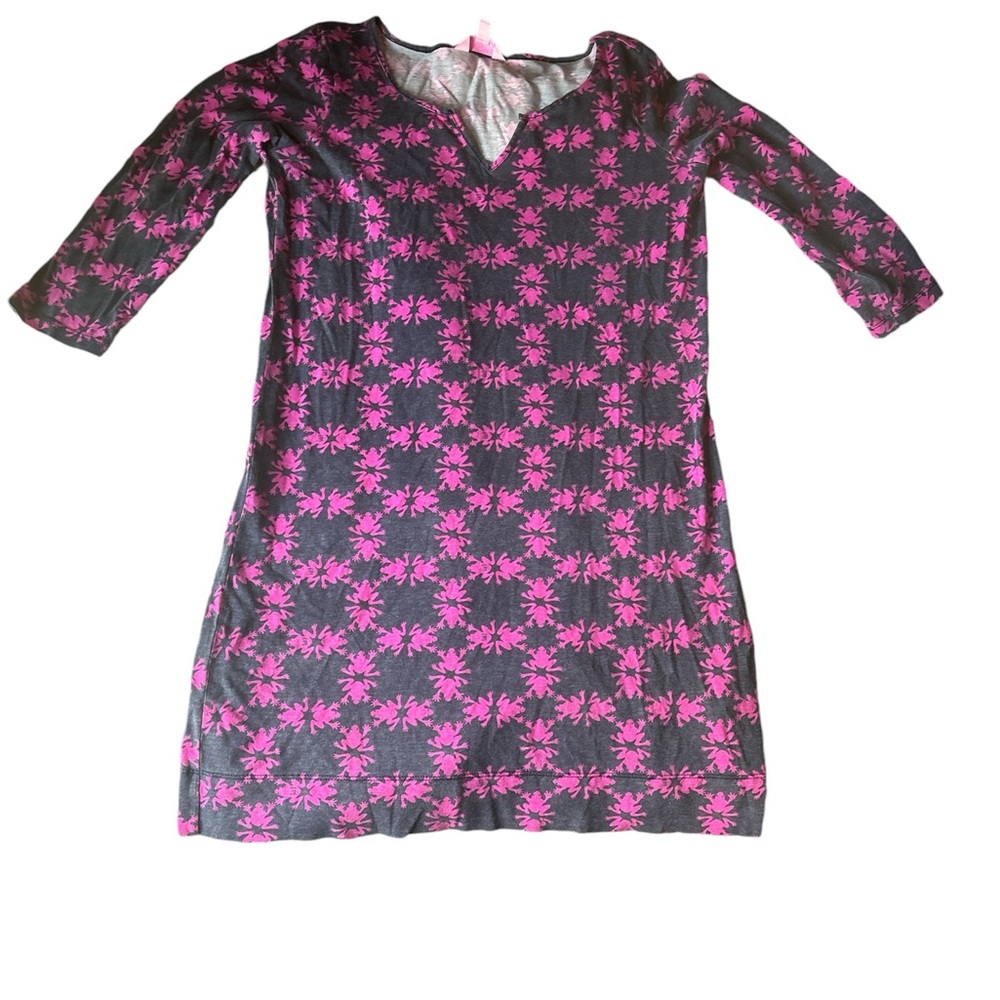 Lily Pulitzer Small Frog Pattern Dress